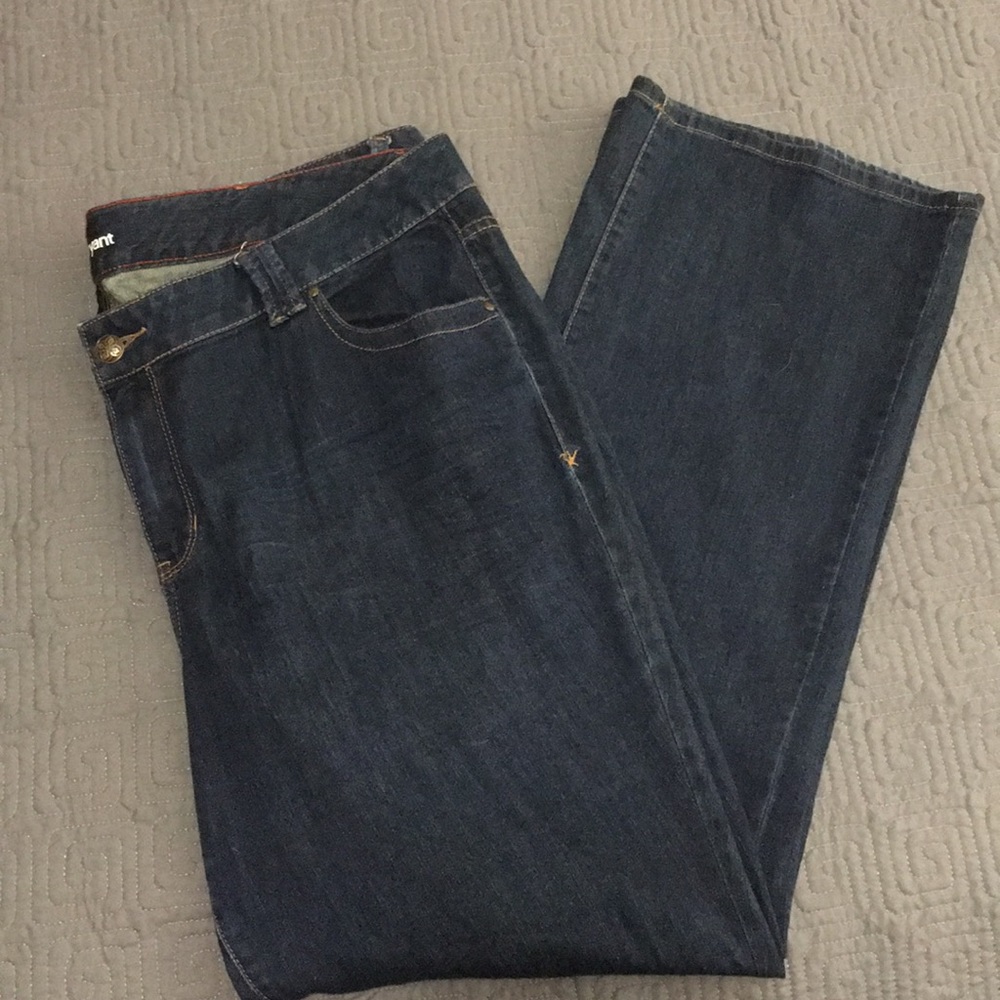 Boot cut jeans